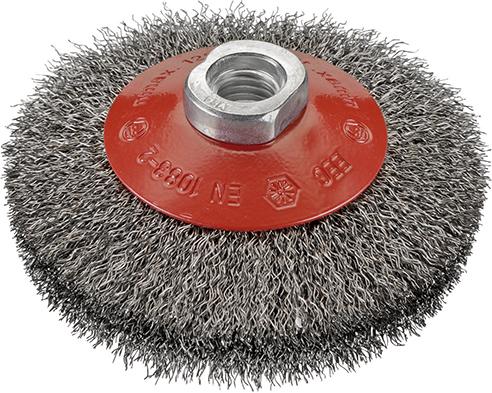 Forum Kegelbürste Stahld. M14 100 x 0,3 mm gewellt