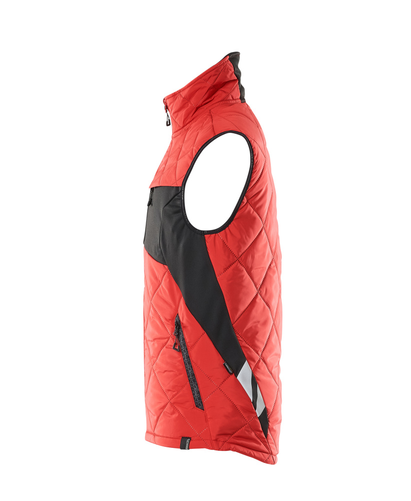 MASCOT ACCELERATE Thermoweste verkehrsrot/schwarz 3XL