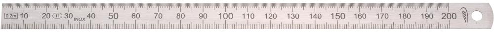 Helios-Preisser Biegsamer Stahlmaßstab 300x15x0,5mm 1/2
