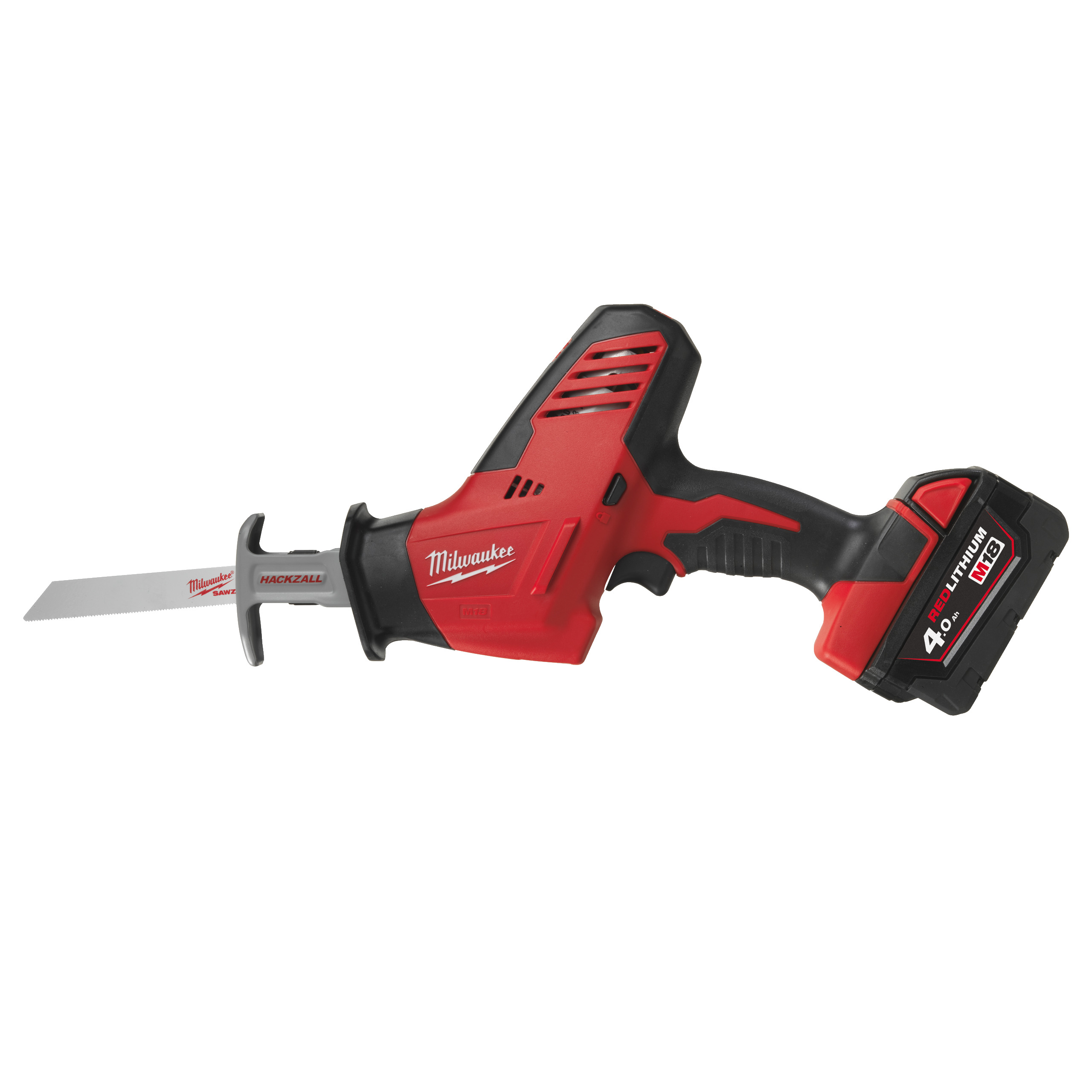Milwaukee Akku-Kompakt-Säbelsäge C18 HZ/4.0 Ah
