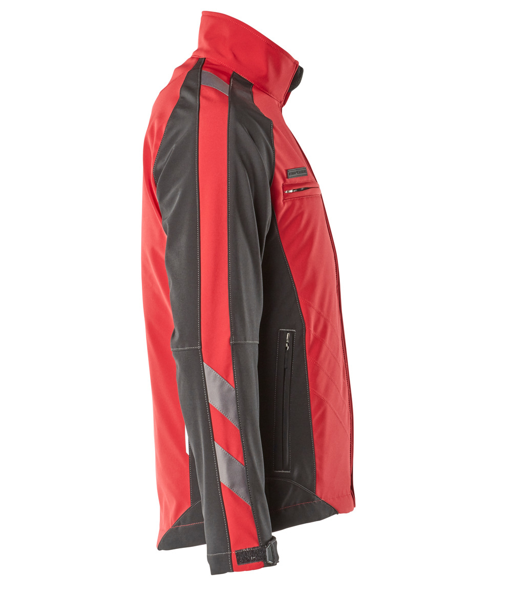 MASCOT Dresden UNIQUE Softshell Jacke rot/schwarz 4XL