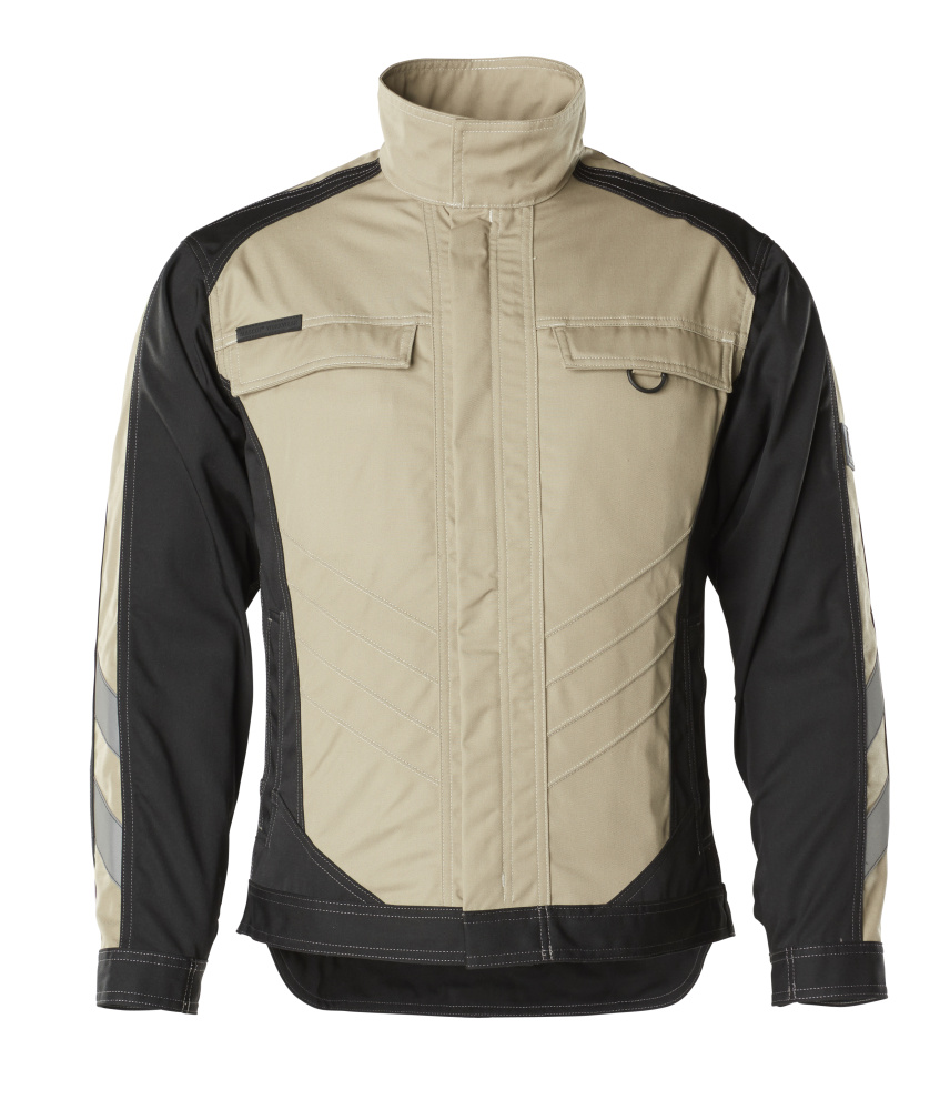 MASCOT Fulda UNIQUE Jacke hellkhaki/schwarz L