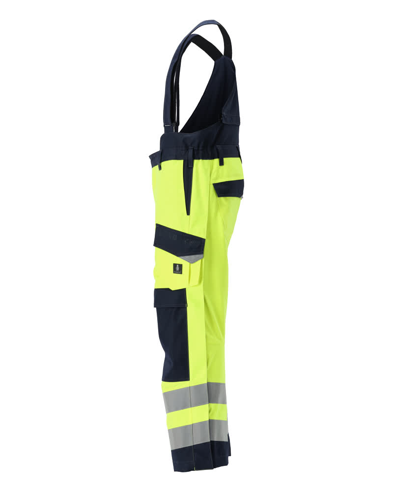 MASCOT Renens MULTISAFE Winterhose hi-vis gelb/schwarzblau 4XL