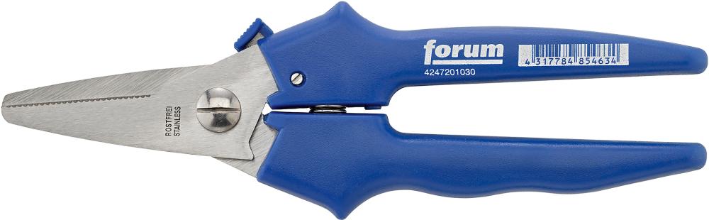 Forum Combi-Schere Edelstahl 190mm Gerade