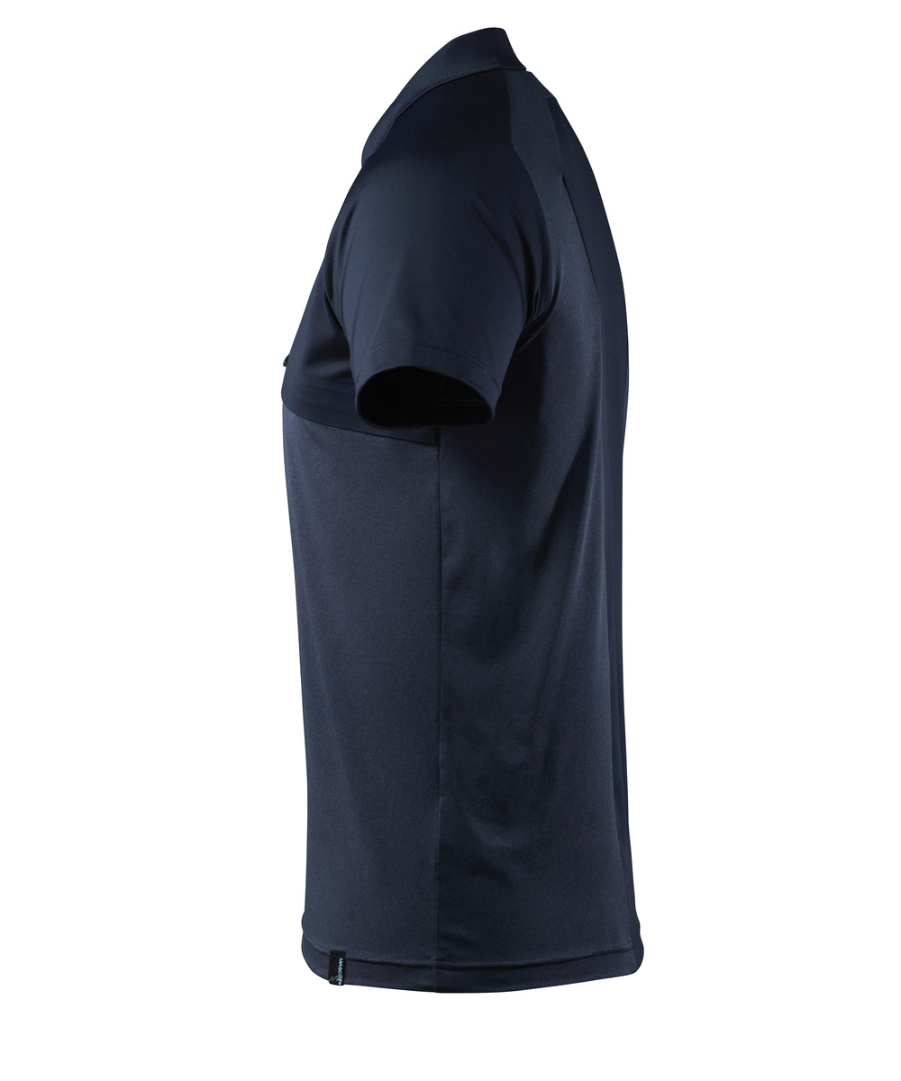 MASCOT ADVANCED Polo-Shirt mit Brusttasche schwarzblau 3XL