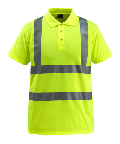 MASCOT SAFE LIGHT Bowen Polo-Shirt hi-vis gelb