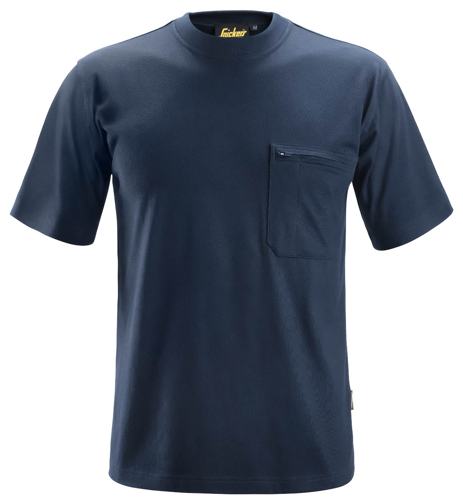 Snickers 2561 ProtecWork Hi-Vis T-Shirt, Kl. 1 blau