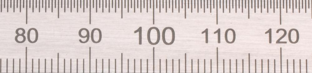Helios-Preisser Biegsamer Stahlmaßstab 300x15x0,5mm 1/2