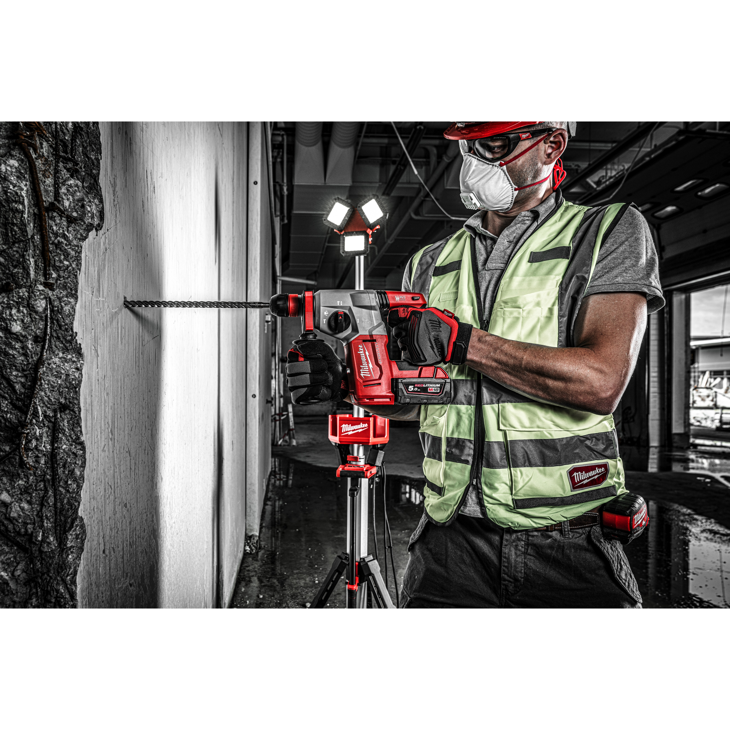 Milwaukee Akku-Bohrhammer 18 V M18 BLHX-0X