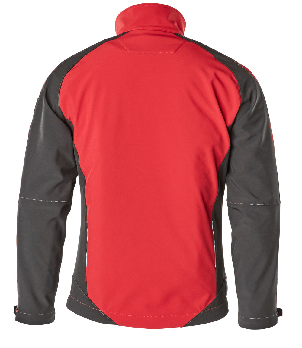 MASCOT Dresden UNIQUE Softshell Jacke rot/schwarz 4XL