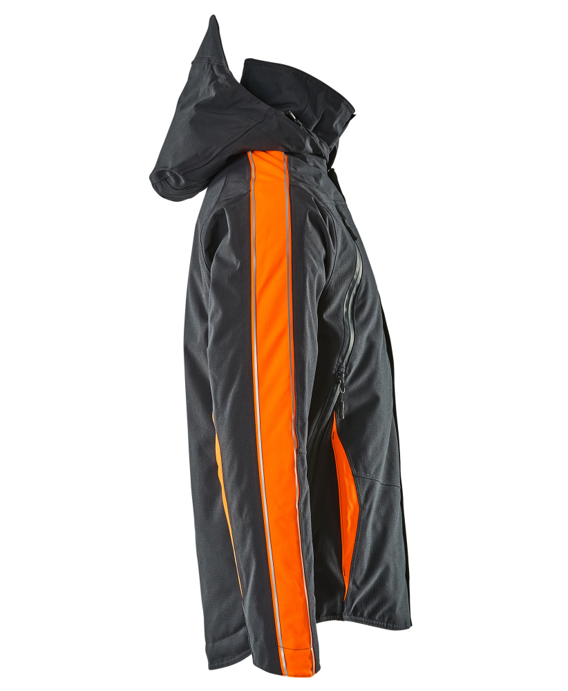 MASCOT Tolosa HARDWEAR Winterjacke schwarzblau/hi-vis orange L