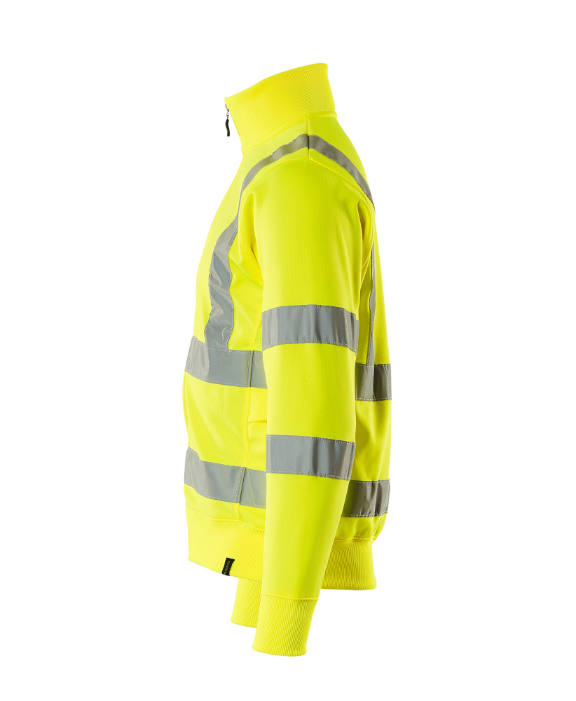 MASCOT Maringa SAFE CLASSIC Sweatshirt mit Reißverschluss hi-vis gelb XXL