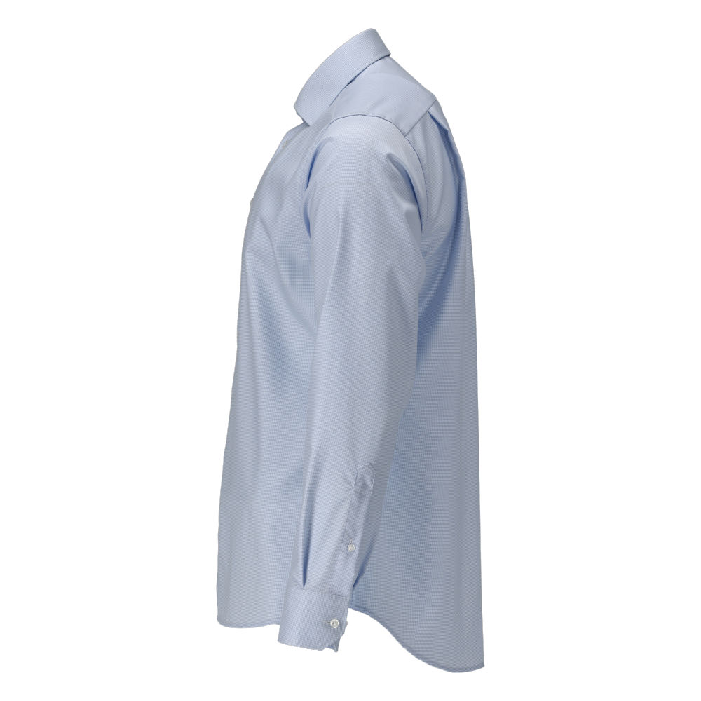 MASCOT FRONTLINE Hemd hellblau/weiß-kariert 38