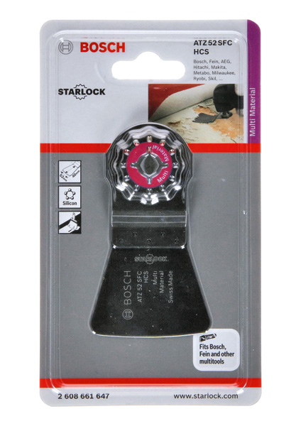 Bosch HCS Schaber ATZ 52 SFC, flexibel, 52 x 38 mm, 1er-Pack