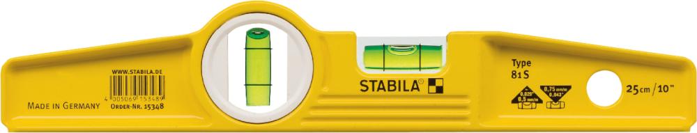 Stabila Wasserwaage Torpedo 25cm 81S