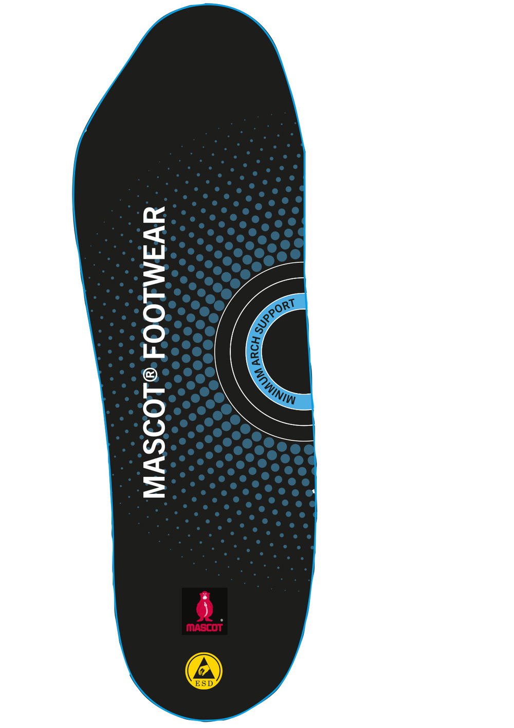 MASCOT FOOTWEAR ACCESSORIES Einlegesohlen schwarz 44