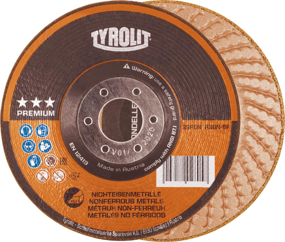 Tyrolit Rondeller 2in1 125mm A36N