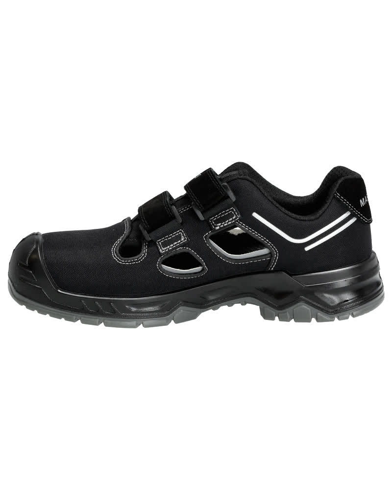 MASCOT FOOTWEAR FLEX Sicherheitssandale schwarz/silber 35