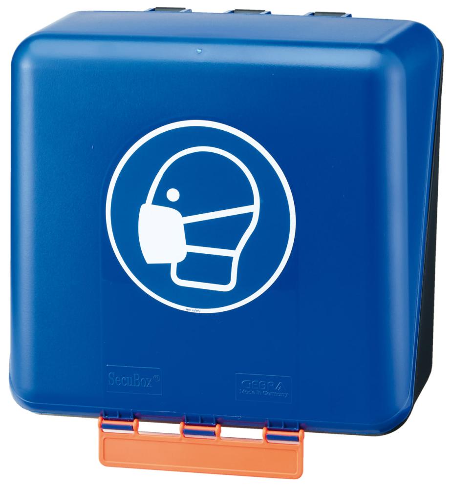 Aufbewahrungsbox SECU MidiStandard für leichten Atemschutz blau