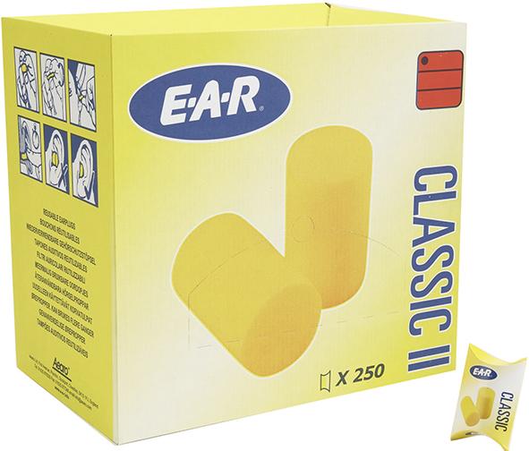Gehörschutzstöpsel EAR Classic 2 (Box à 250 Paar)