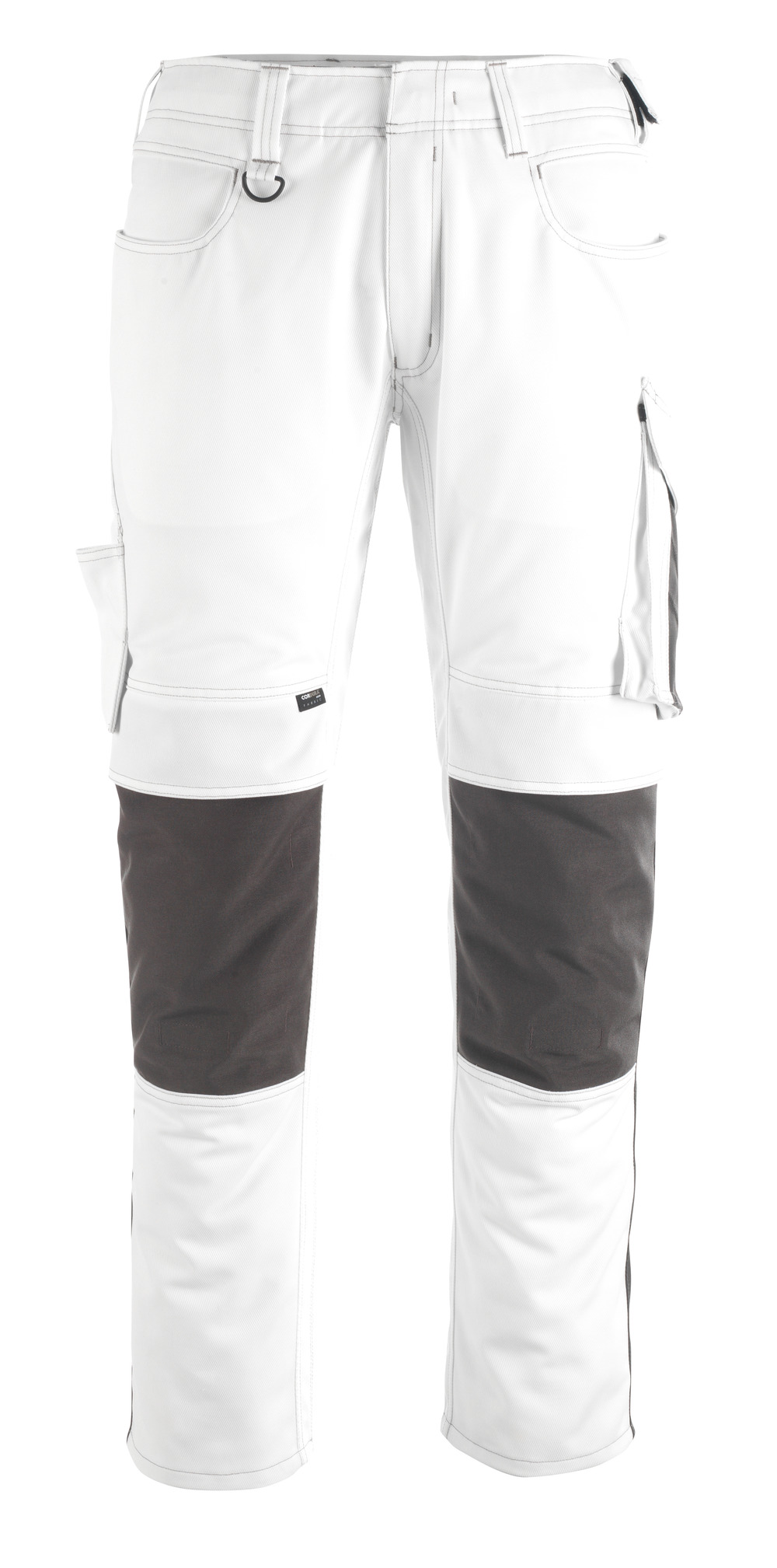 MASCOT Erlangen UNIQUE Hose mit Knietaschen weiß/dunkelanthrazit 54