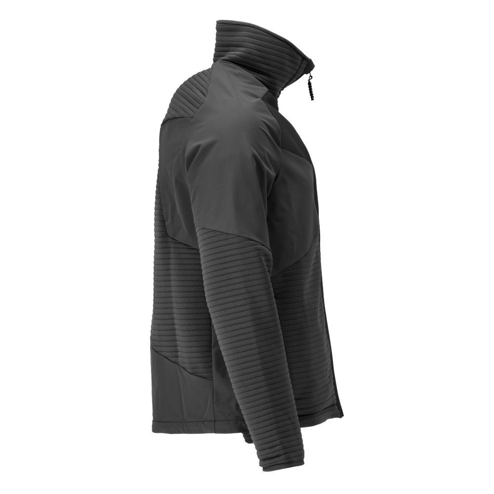 MASCOT CUSTOMIZED Fleecepullover mit Reißverschluss und Futter schwarz XL
