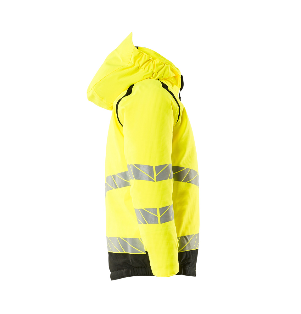 MASCOT ACCELERATE SAFE Winterjacke für Kinder hi-vis gelb/schwarz 164