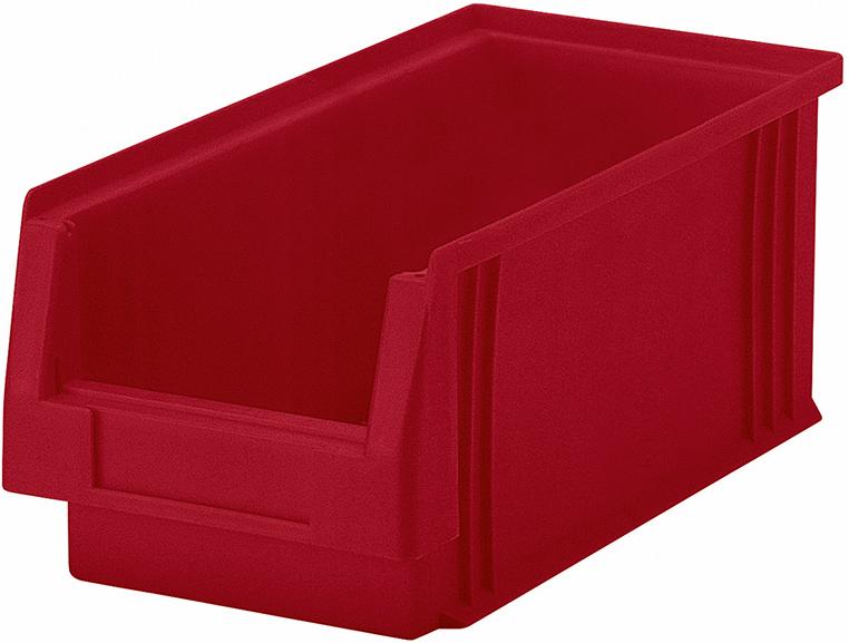 Sichtlagerkasten PLK 3a B150xT290xH125 mm rot