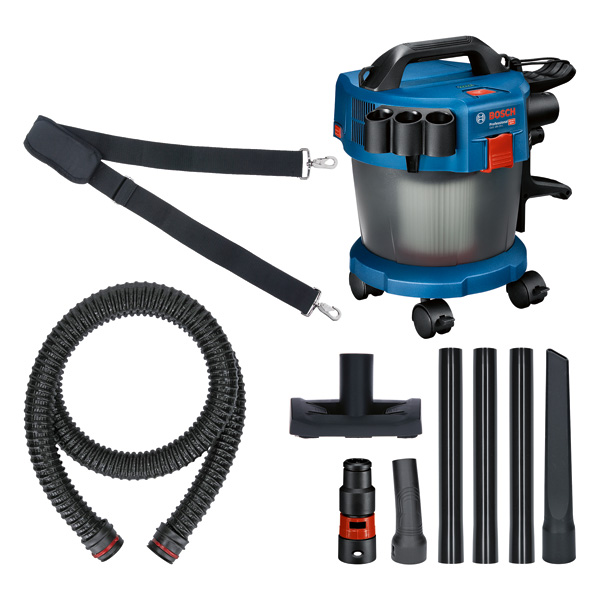 Bosch Akku-Staubsauger GAS 18V-10 L, mit Elektrowerkzeugadapter