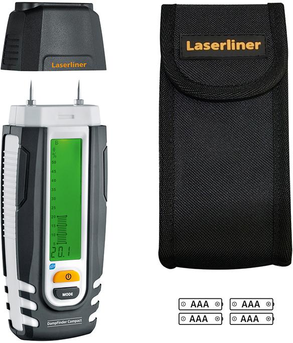 Laserliner Feuchtigkeitsmessgerät DampFinder Compact Plus