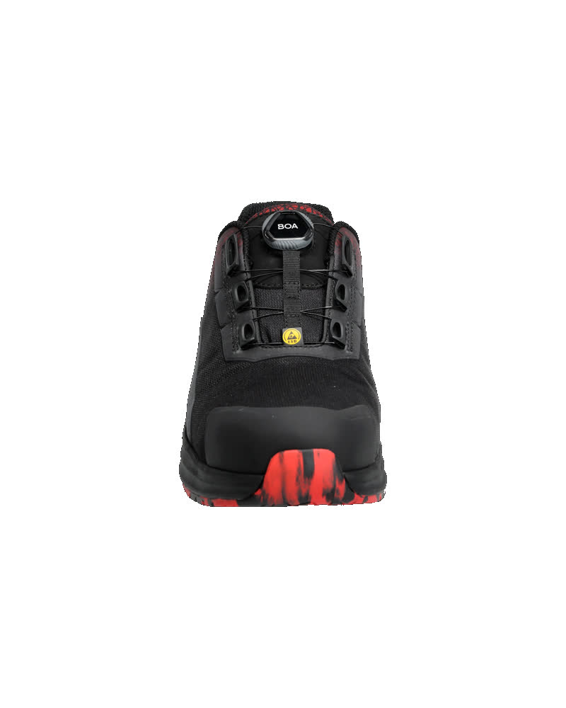 MASCOT FOOTWEAR ACCELERATE Sicherheitsschuhe schwarz/verkehrsrot 40