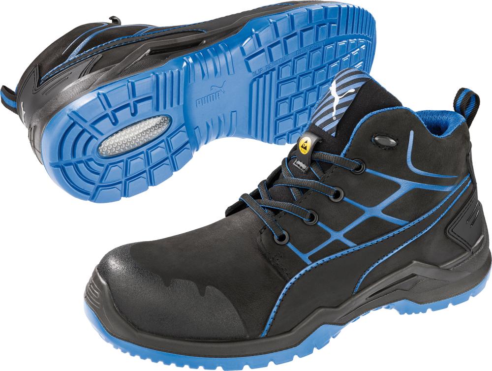 Puma Sicherheitsschnürstiefel »Krypton Blue Mid 634200«, S3 SRC ESD Gr.46