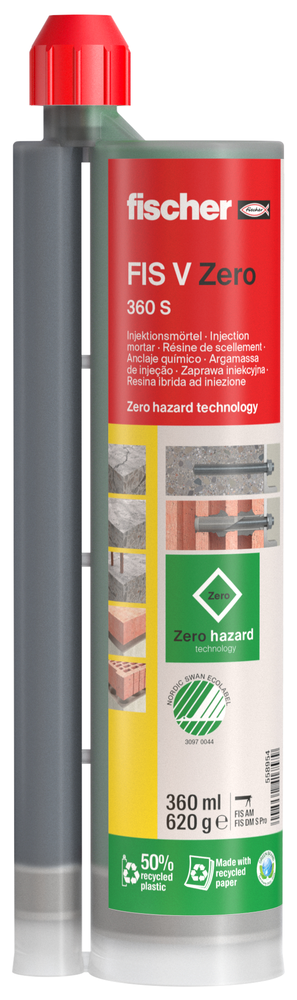 fischer Injektionsmörtel FIS V Zero 360 S