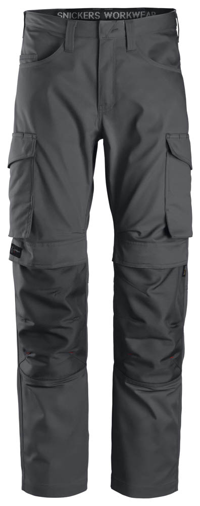 Snickers 6801 Service Arbeitshose mit KneeGuard® grau