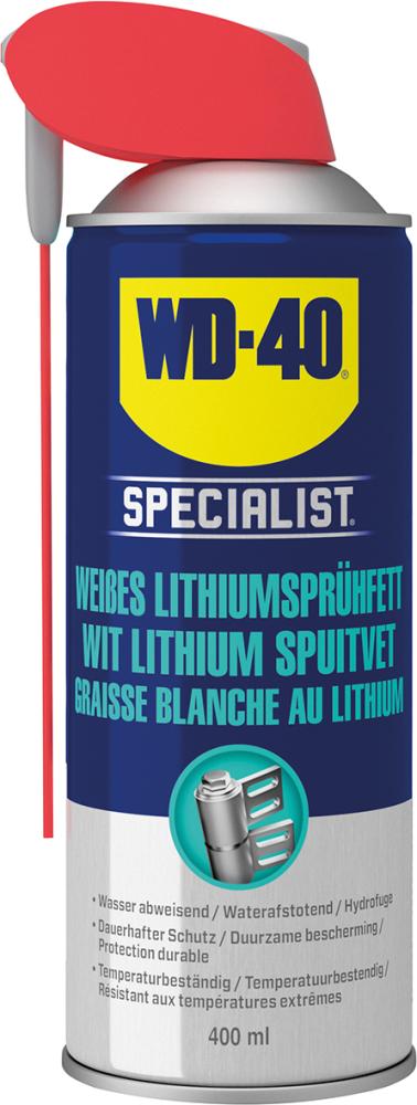 WD-40 Lithiumsprühfett Specialist Aerosoldose 400ml weiß