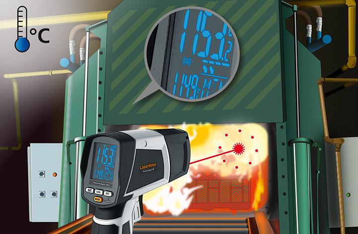 Laserliner Infrarot-Thermometer Thermo Spot XP