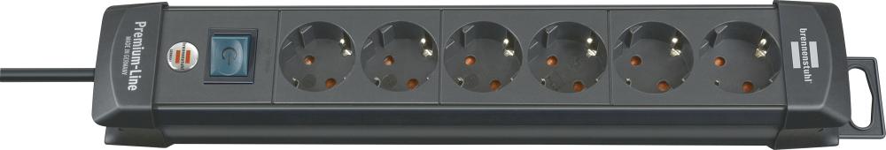 Brennenstuhl Steckdosenleiste 6-fach H05VV-F 3G1,5 3m Premium-Line