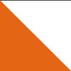 orange/weiß