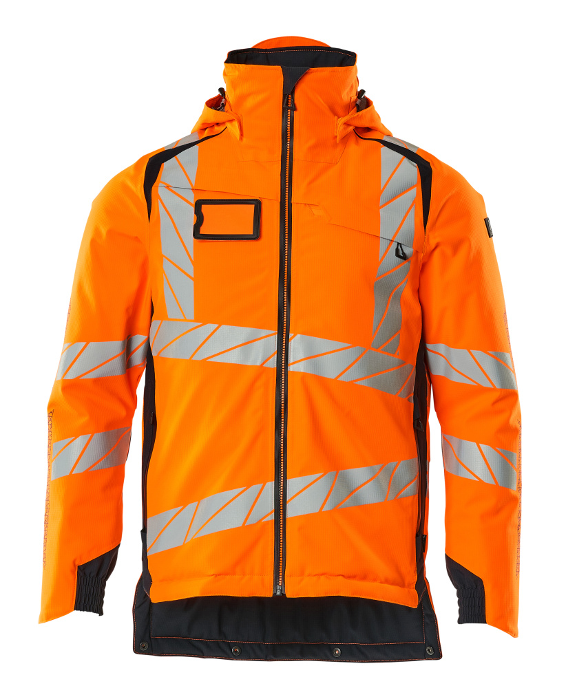 MASCOT ACCELERATE SAFE Winterjacke hi-vis orange/schwarzblau S