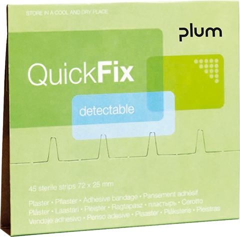 PLUM Nachfüllpackung QuickFix mit 45 Pflastern, blau