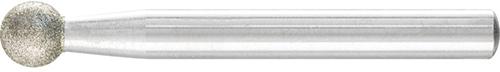 PFERD Schleifstift Diamant D126 Kugelform 8x6mm