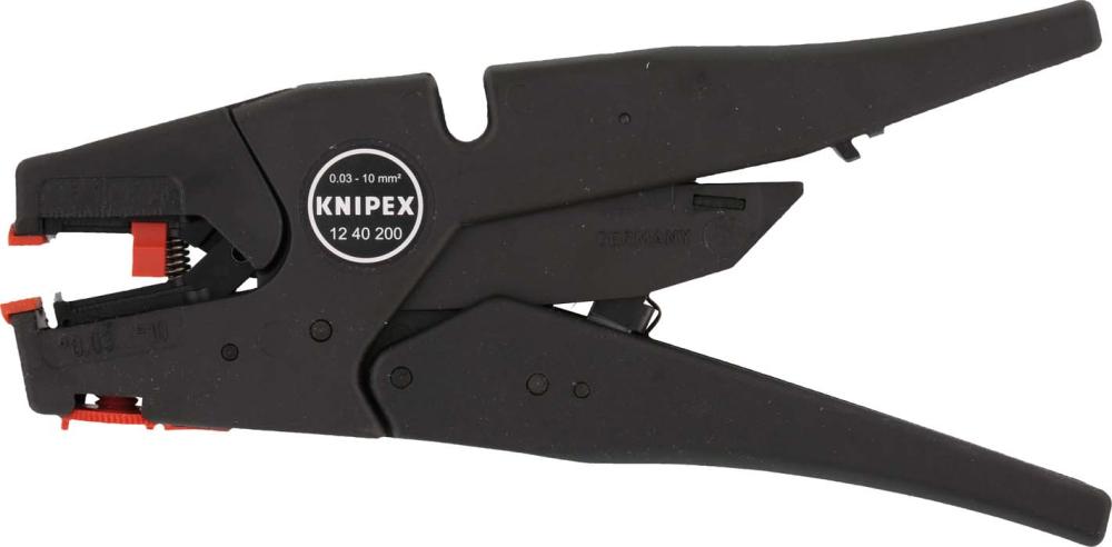 Knipex Automatik-Abisolierzange 1240 EAN 200mm qmm