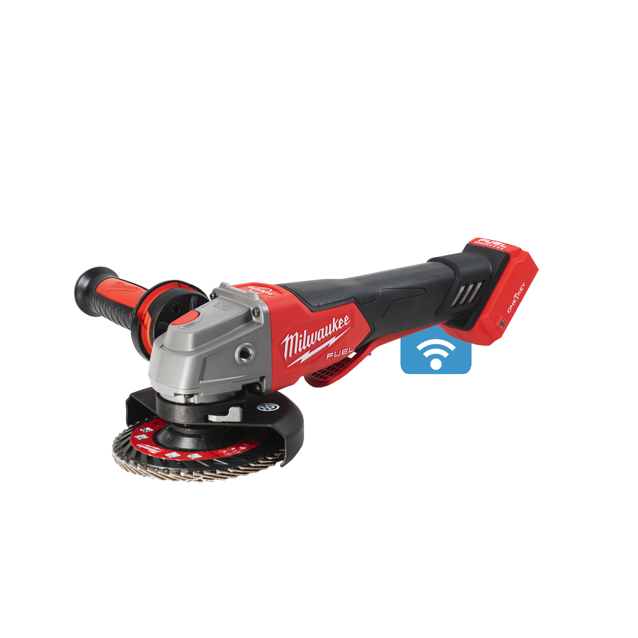 Milwaukee Akku-Winkelscheifer 18 V M18ONEFSAG125XPDB-0X solo