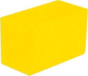 Ersatz-Kunststoff-Box B108xT54xH45 mm gelb