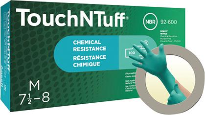 Einweghandschuh TouchNTuff 92-600,Gr.7,5-8,Box a 100