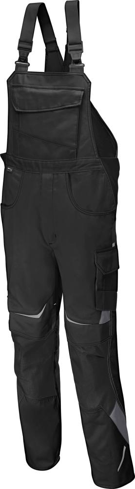 Kübler Latzhose PULSSCHLAG Gr. 102, schwarz/anthrazit