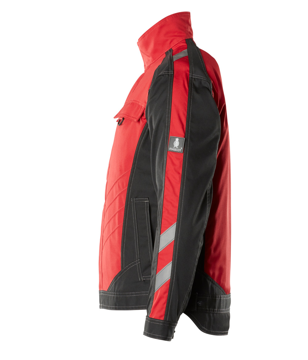 MASCOT Fulda UNIQUE Jacke rot/schwarz XXL