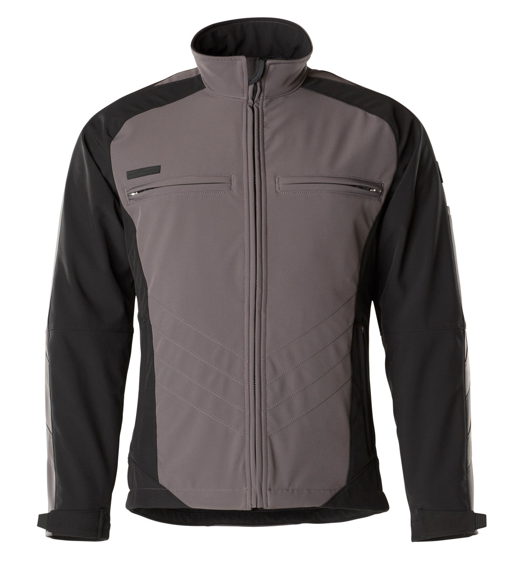 MASCOT Dresden UNIQUE Softshell Jacke anthrazit/schwarz XS