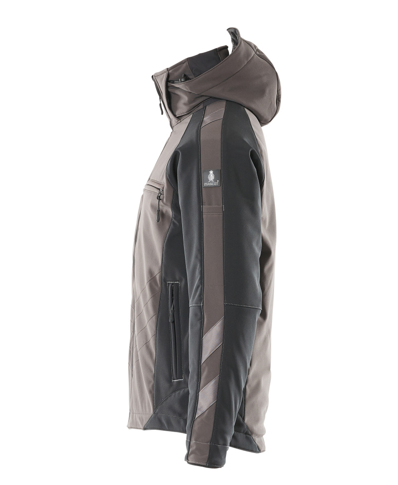 MASCOT Darmstadt UNIQUE Winterjacke dunkelanthrazit/schwarz L