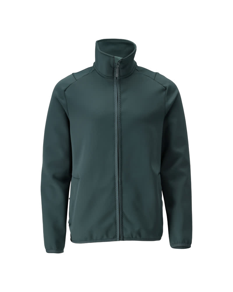 MASCOT CUSTOMIZED Fleecepullover mit Reißverschluss waldgrün L